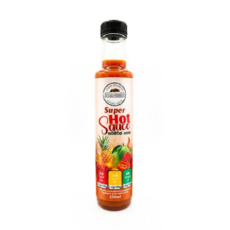 Super Hot Sauce | Scotch Bonnet | නයිමිරිස් සෝස් | 250 ml